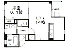 兵庫県姫路市車崎2丁目（賃貸マンション1LDK・3階・44.60㎡） その2