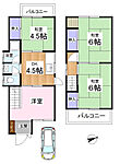 神戸市垂水区旭が丘3丁目 2階建 築54年のイメージ