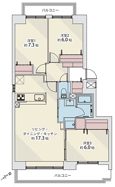 間取り：301000106512