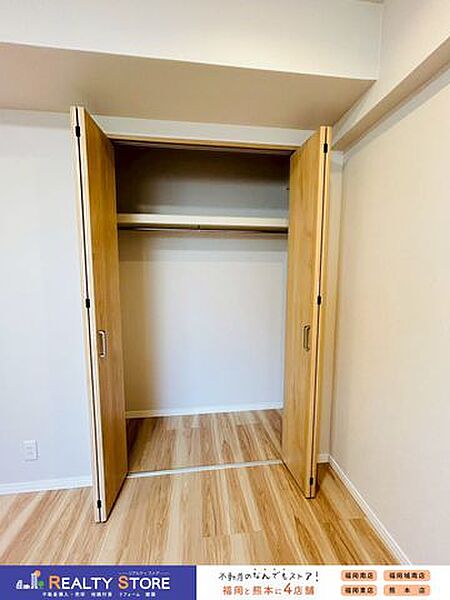 全居室に収納完備♪居室の有効活用ができます♪
