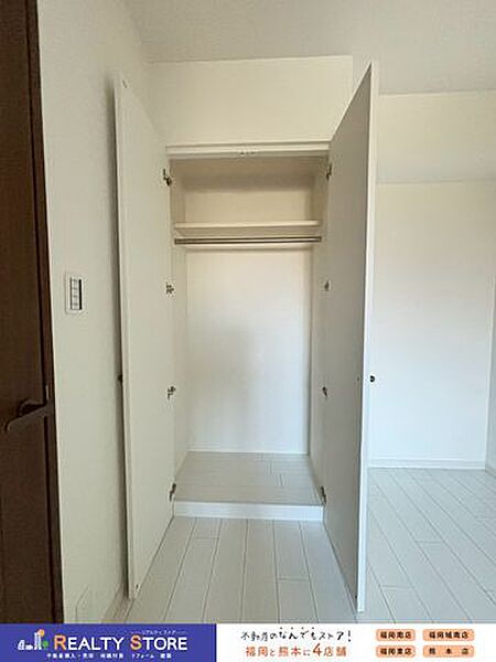全居室に収納完備♪居室の有効活用ができます♪