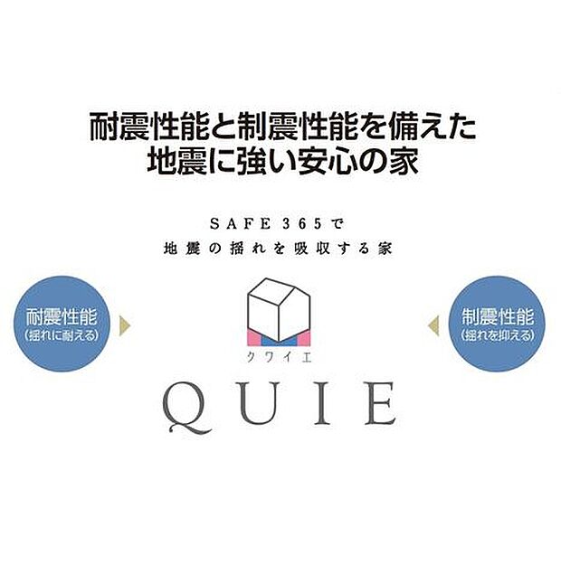 ☆地震に強い家「QUIE(クワイエ)」☆建築基準法で定められた壁量の1.5倍に達する十分な耐震性能♪