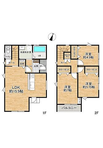 間取り 熊本市東区長嶺東9丁目