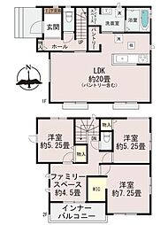 ハートフルタウン上代3丁目588番　新築戸建　C号棟