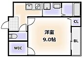 大阪市阿倍野区松虫通1丁目 3階建 築6年のイメージ