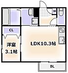 大阪市阿倍野区桃ケ池町1丁目 3階建 築6年のイメージ