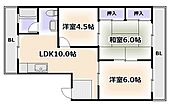 大阪市阿倍野区西田辺町1丁目 4階建 築43年のイメージ