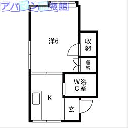 サンクラブ新和II 2階/-