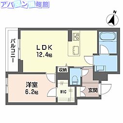 シャーメゾン笹和 2階/-