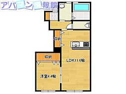 ラ・ルーチェ鳥屋野南A 1階