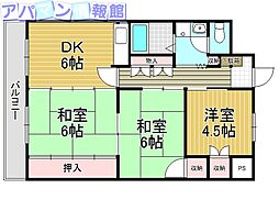 間取図画像 3DK