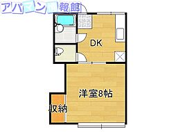 間取図画像 1DK