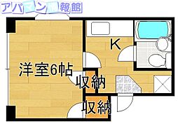 間取図画像 1K