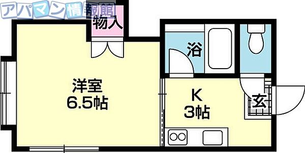 メゾンクレモナ 102｜新潟県新潟市西区五十嵐2の町(賃貸アパート1K・1階・19.85㎡)の写真 その2