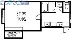 間取図画像 1K