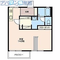 間取図画像 ワンルーム