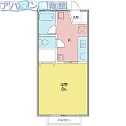 間取図画像 1K