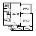 Olive環状東1階5.3万円