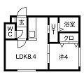 ホープ南7条2階5.0万円