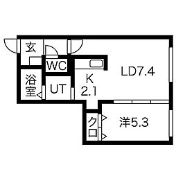 シティレジデンス南6条 2階