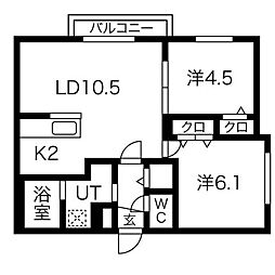 ブランルージュ 3階