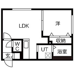 ロゼリア発寒 3階/-