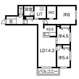 CRESCENDO月寒西 2階/201