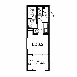 FIRST　LEBEN月寒(ファーストレーベン) 2階/203