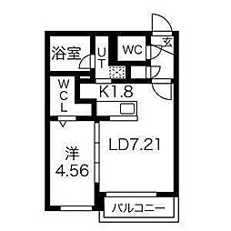 レジデンス菊水 2階/206