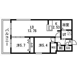 Grand Calme琴似(グランカルム琴似) 4階