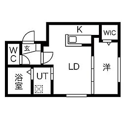 ルーチェ月寒東 2階