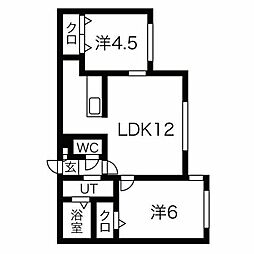 ラ・シュエット発寒 2階/202