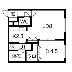 Gloir発寒(グロワール発寒) 2階