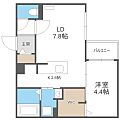ブランシャール福住HD3階6.4万円