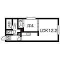 パークライフ中島公園2階6.0万円