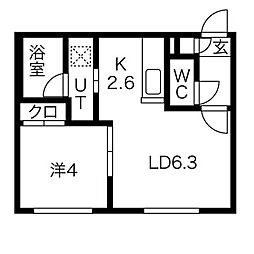 Alegria南8条 2階