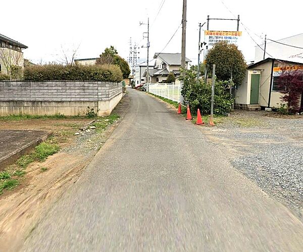 前面道路含む現地写真