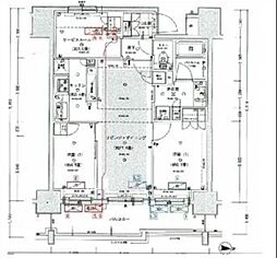 オープンレジデンシア亀有 2SLDKの間取図画像