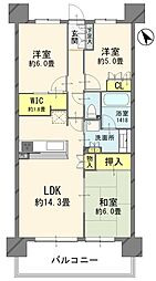 間取図画像 3LDK