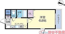 間取図画像 1K