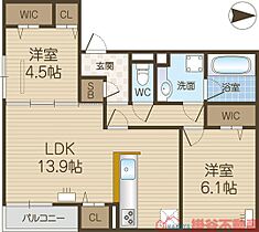 間取り：227103282195