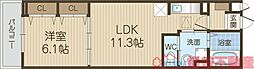 仮称)東正雀アパート 1階/102