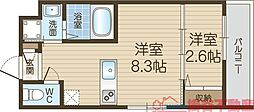 リアコート千里丘ISOUTH 2階