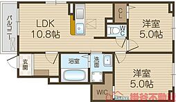 鳥飼下2丁目アパート(1) 1階