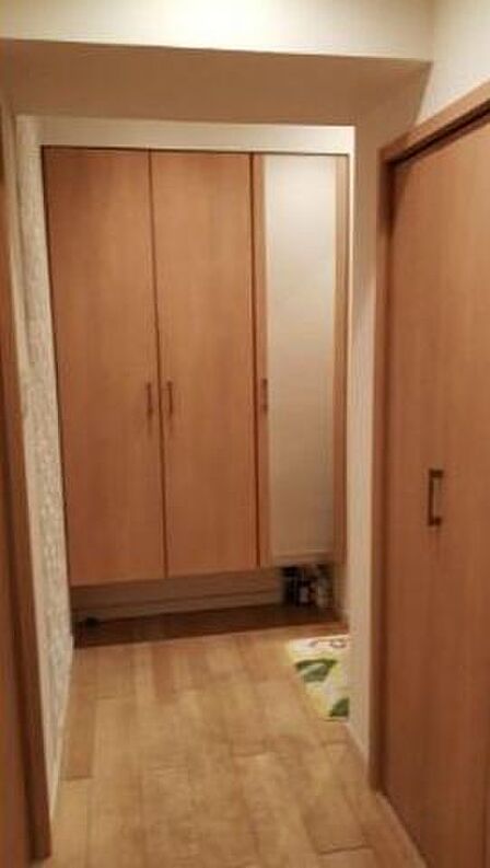 暮らしに必要な物を整理しやすい、収納力に配慮された使い勝手のよいスペースです。