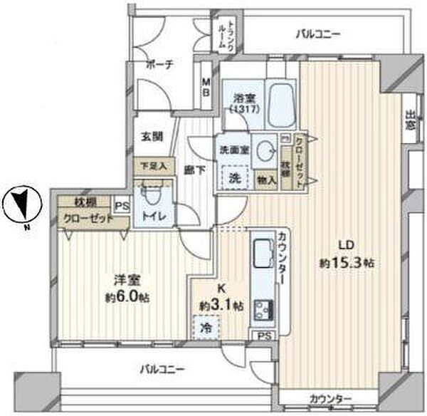 戸建て感覚で住める独立角部屋