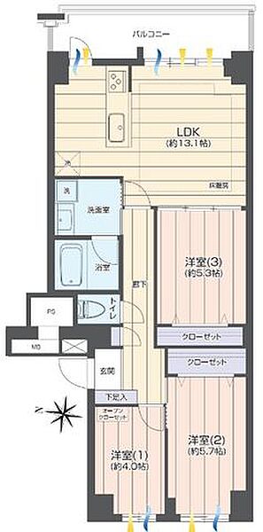 間取り：313004865384