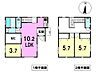 その他：敷地内2階建て間取り図