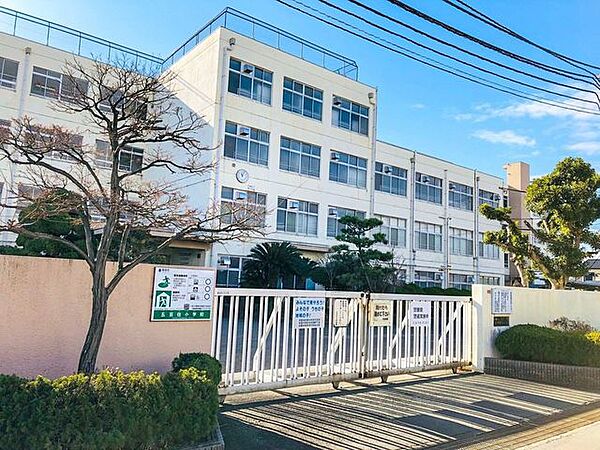 高槻市立五百住小学校児童数約384名 800m