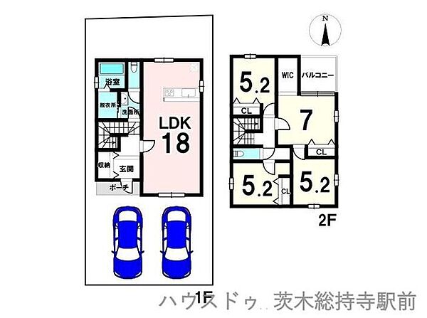 建物プラン例（間取り図）